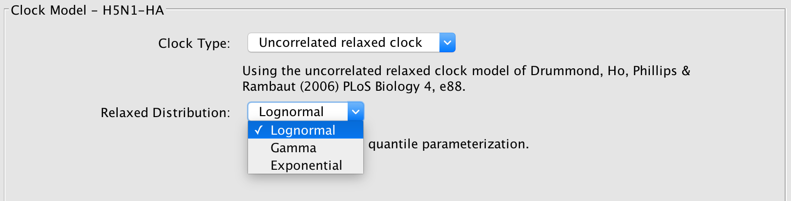 relaxed clock distributions