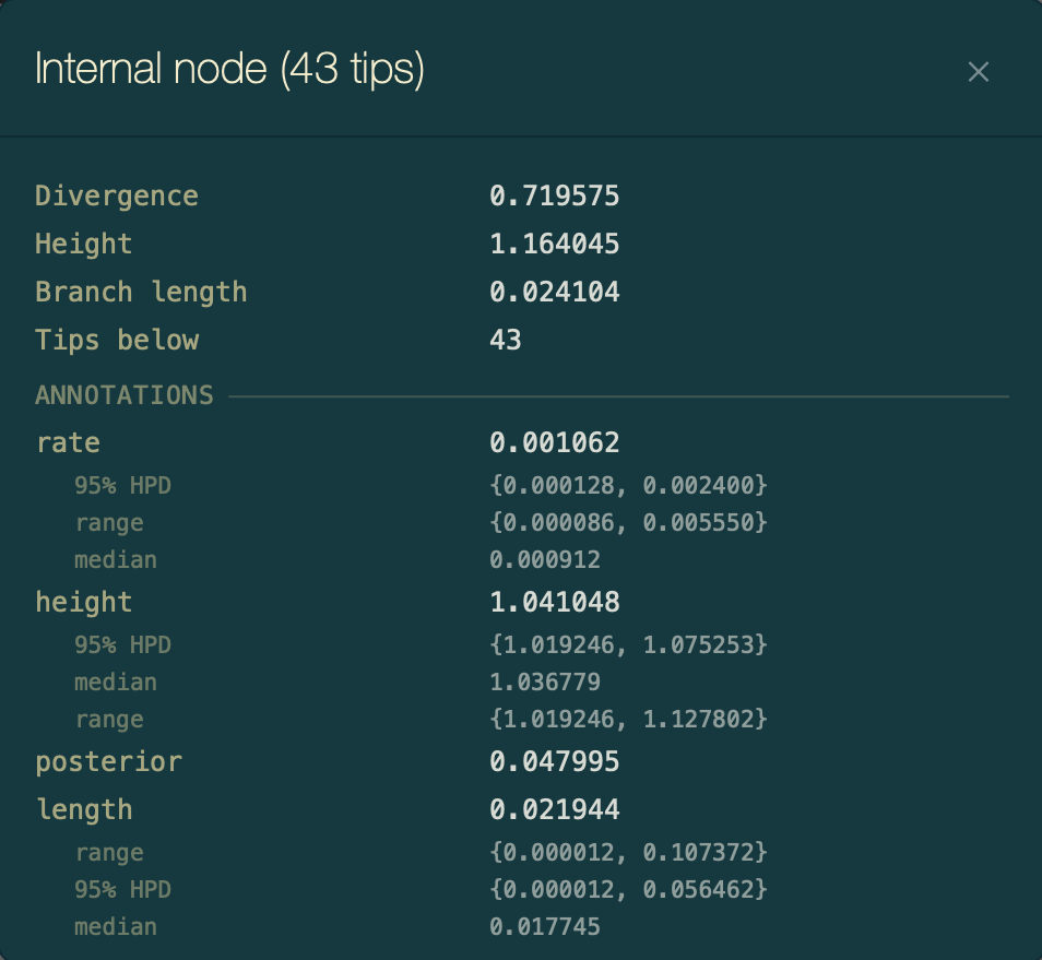 Using PearTree to visualize BEAST trees | BEAST Documentation