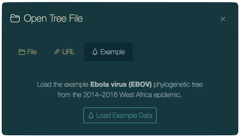 File Tree Open Using PearTree to visualize BEAST trees | BEAST Documentation
